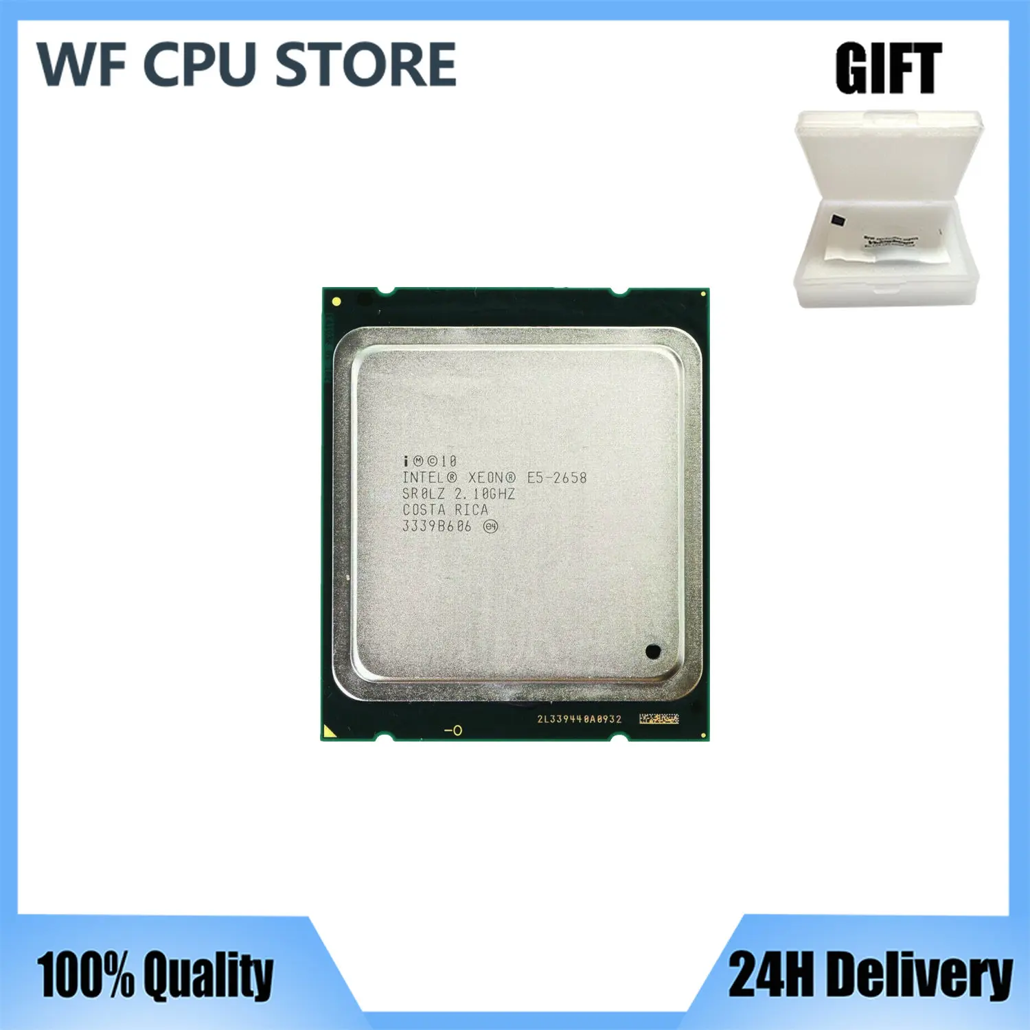 

Intel Xeon E5 2658 Processor 2.1GHZ 8-Core 20MB LGA 2011 95W CPU