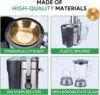 Machine, Blender & Grinder Combo 3 in 1 for Smoothies, Juice, Processing, Grinding & More 1300W Centrifugal Juice Extractor for 4