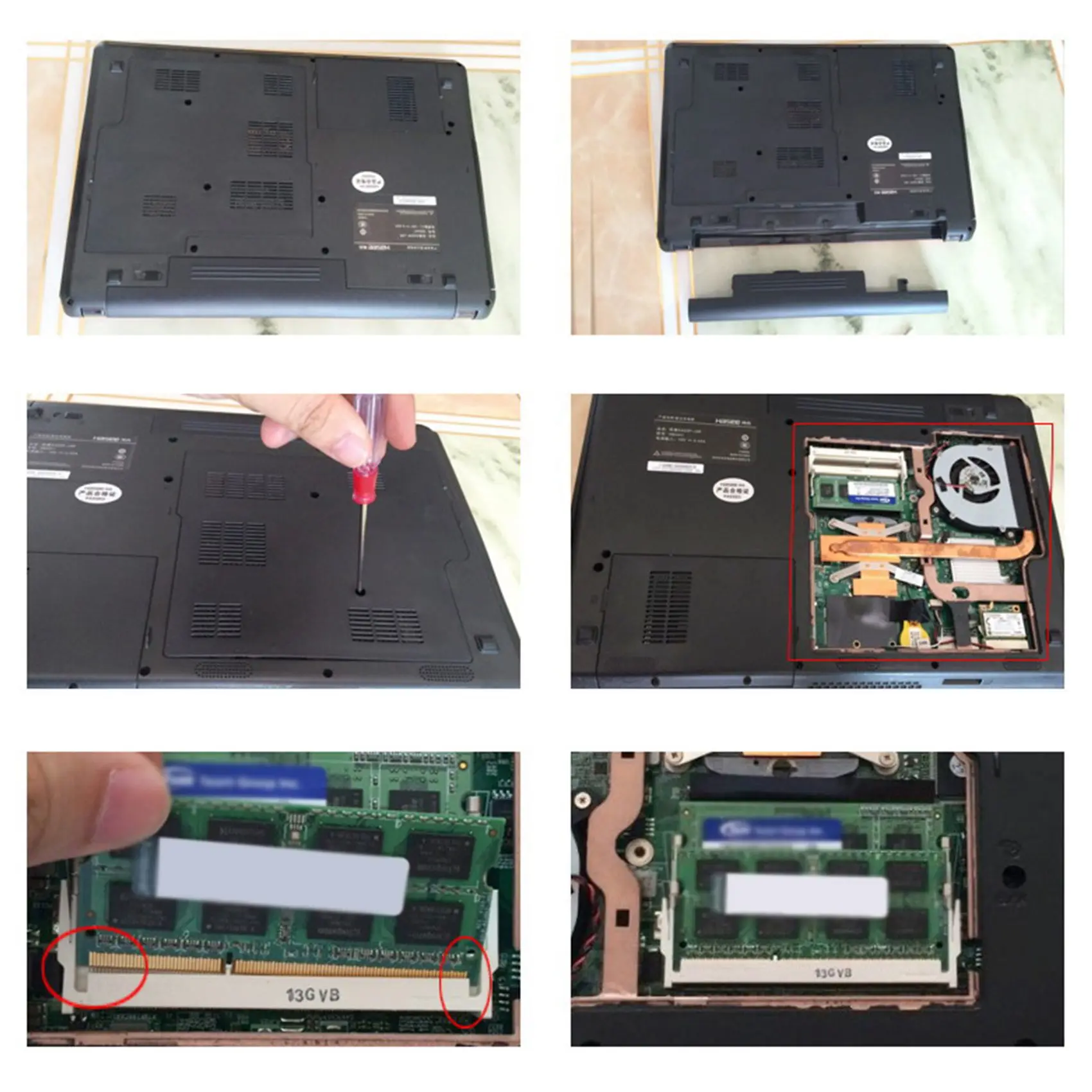 Xiede 노트북 컴퓨터 메모리 모듈, Ddr 266, 1GB Pc-2100 Ddr1 200 핀 딤, 266Mhz X009