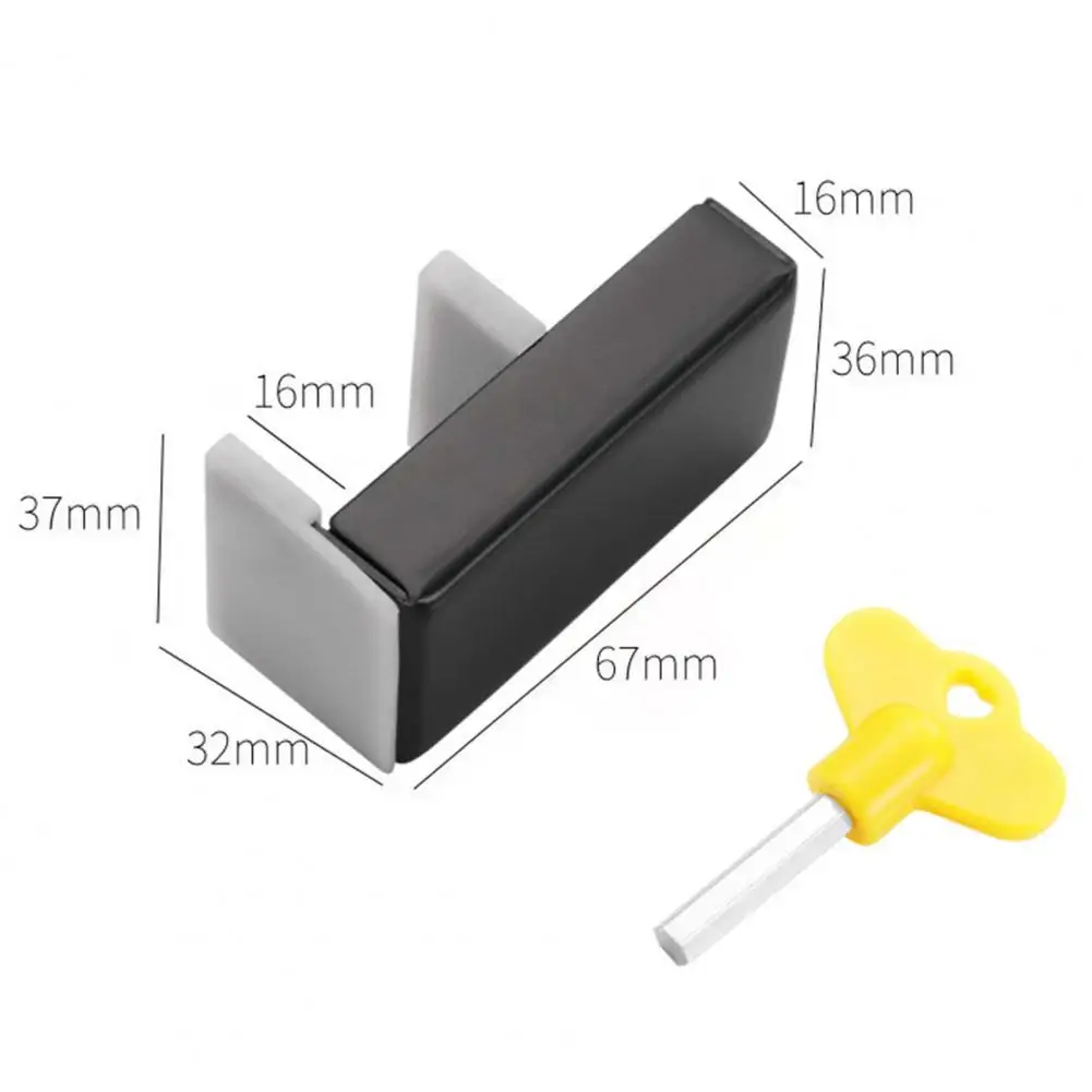1 Set Window Limiter Practical Durable Window Stopper Bedroom Sliding Door Security Lock Kid Guard Daily Use