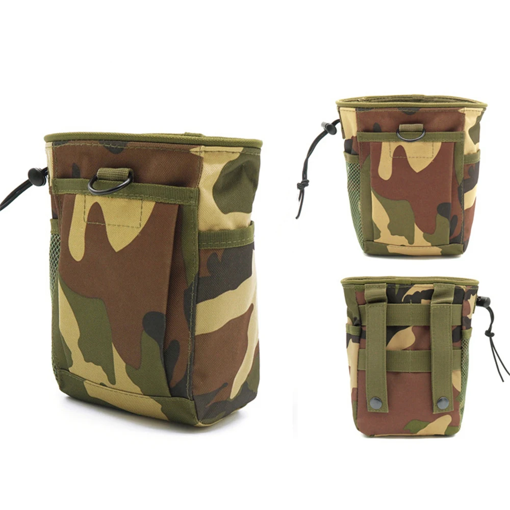 Durable Camouflage Molle Dump Pouch for Outdoor Hunting Accessories