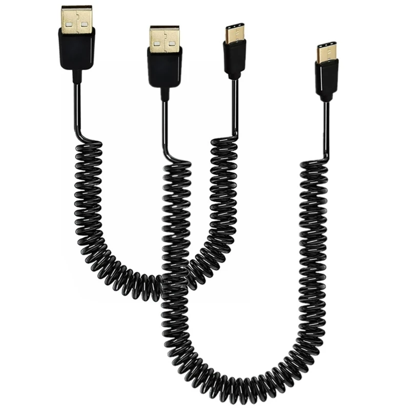 

Type-C Male to USB 2.0 Male Extension Cord Data Sync Cable for Phone