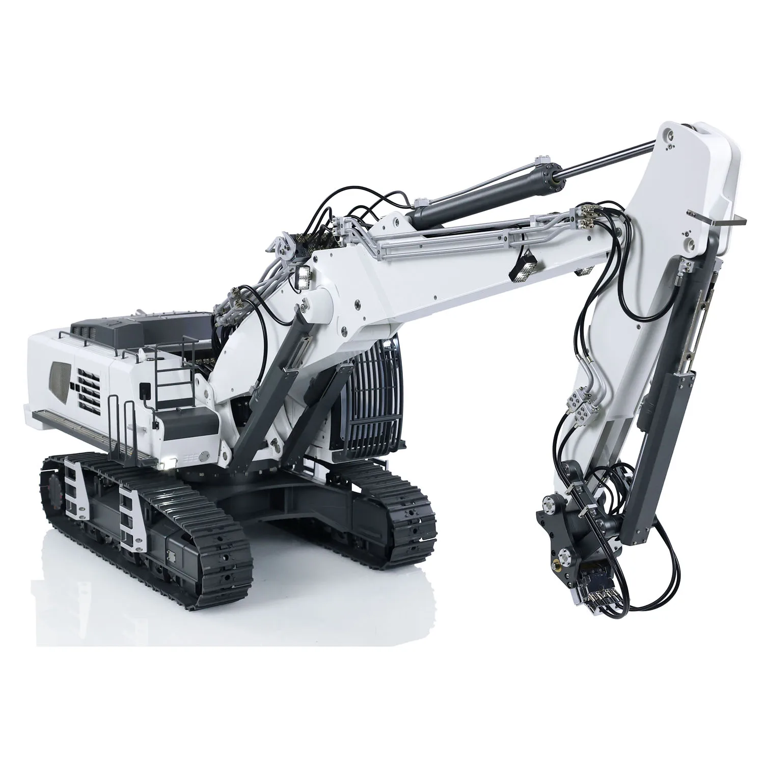 CUT 1/14 K970-301 RC Hydraulic Excavator PL18EV Lite Radio Control Digger Sound Light System Finished Trucks Car Toy TH23471 3