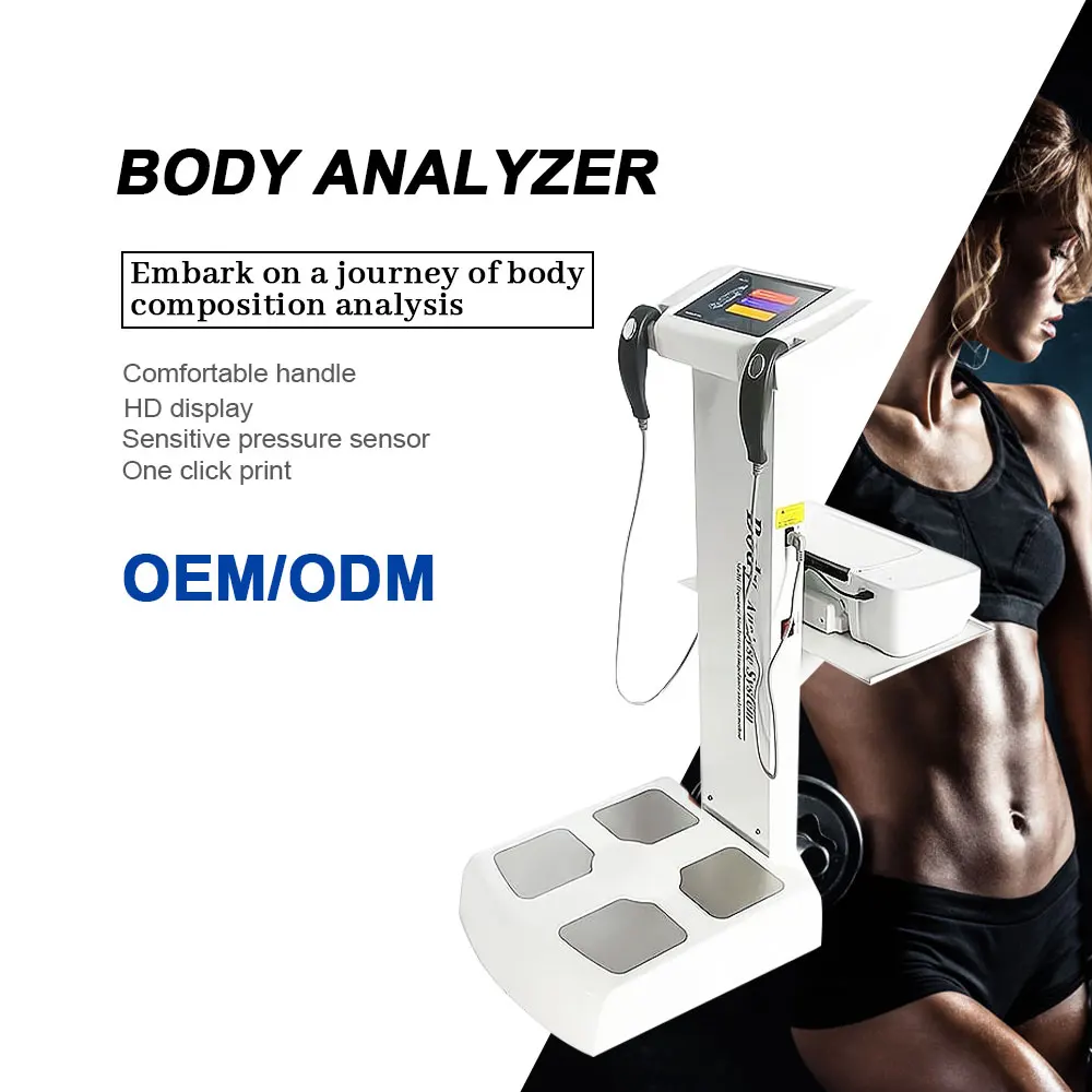 Body Composition Analysis Device Salon Cente Body Health Care Muscle Scanner Fat Mesurement Analyzer Machine with Printer