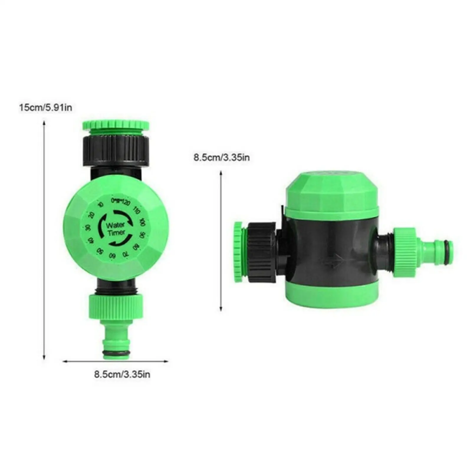 2 Hours Mechanical Watering Timer Garden Automatic Irrigation System Controller - 5
