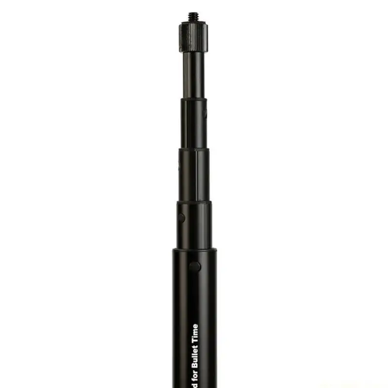 F62C 총알 시간 번들 키트 보이지 않는 셀카 스틱 삼각대 핸들 1/4 나사 28-111cm Insta 360 X R 조정