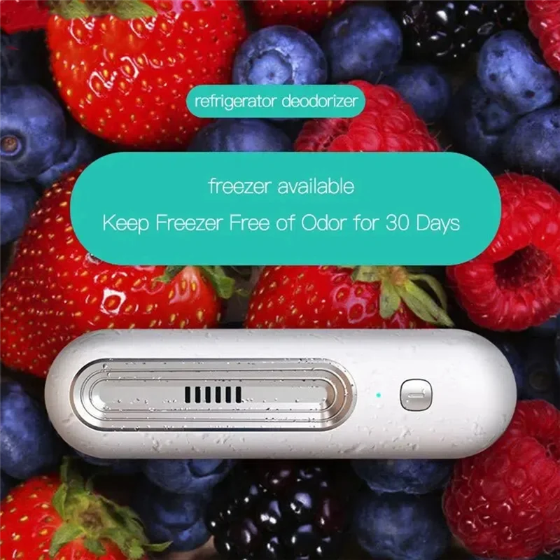 Air Purifier Refrigerator Deodorizer Food Shelf Life Extender Pet Toilet Car Deodorize-Best Selling
