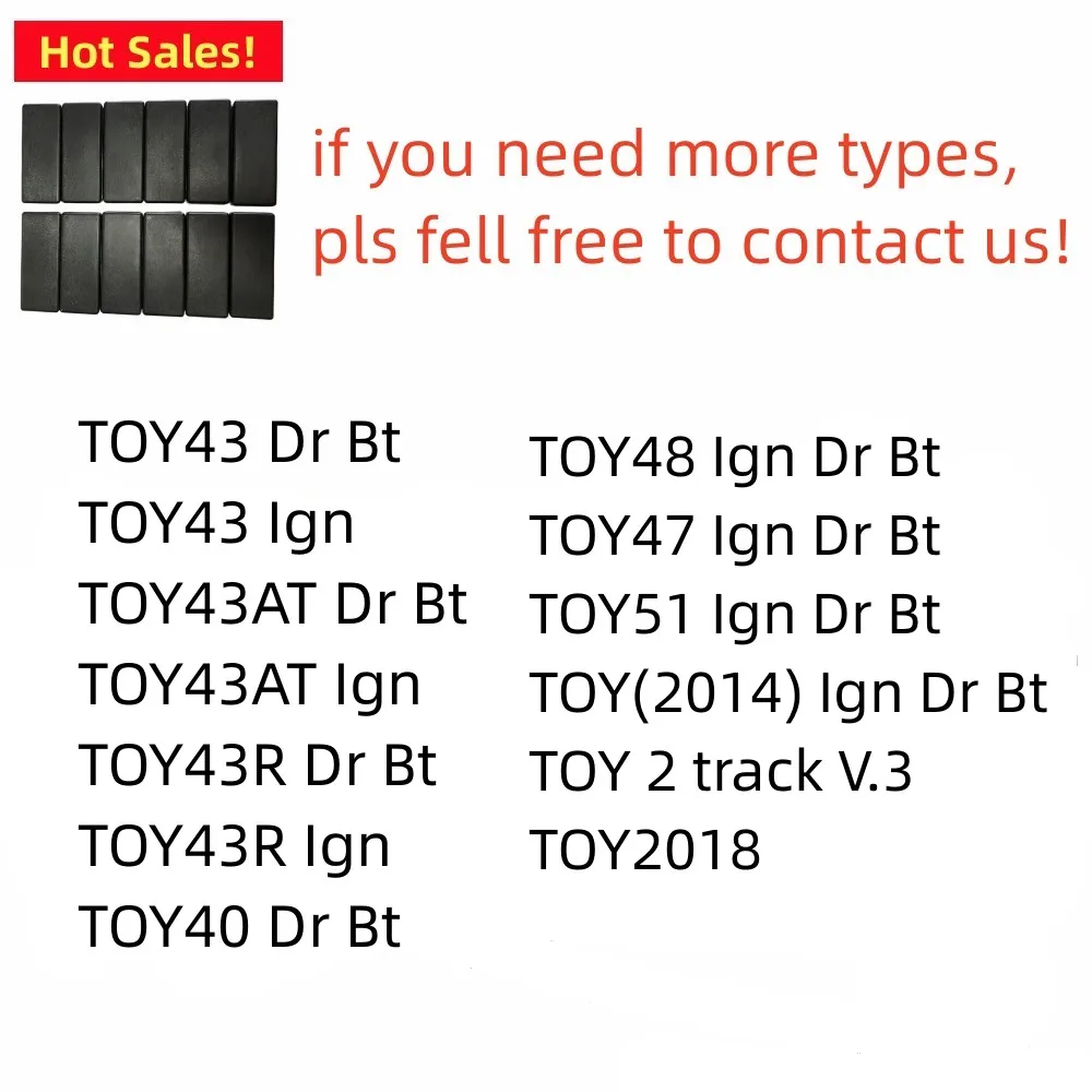 Lishi Tool key reader HU66 HU92 HU87 NSN14 TOY38R CY24 B106 GM37 GM39 YH35R FO38 HY17 SZ14 KW14 key reader