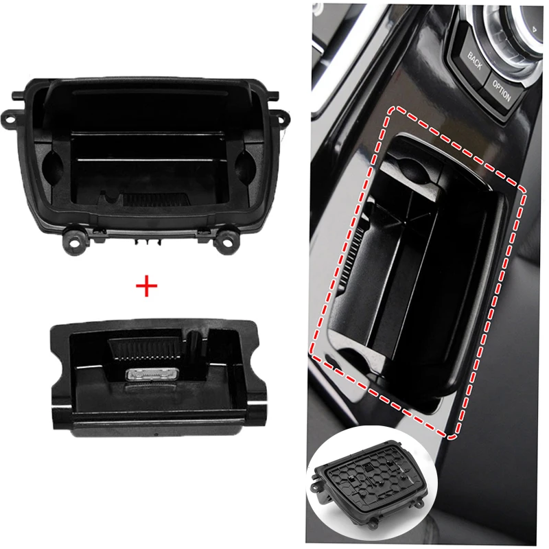 

Пепельница с центральным управлением для BMW 5 Series F10 F18 51169206347, пепельница с центральным управлением автомобиля, запчасти для модификации