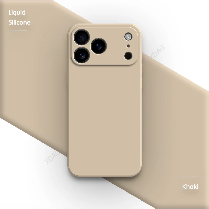 ตัวเลือกสินค้า เคสซิลิโคนเหลวคุณภาพสูงสำหรับ iPhone 17 Pro Max