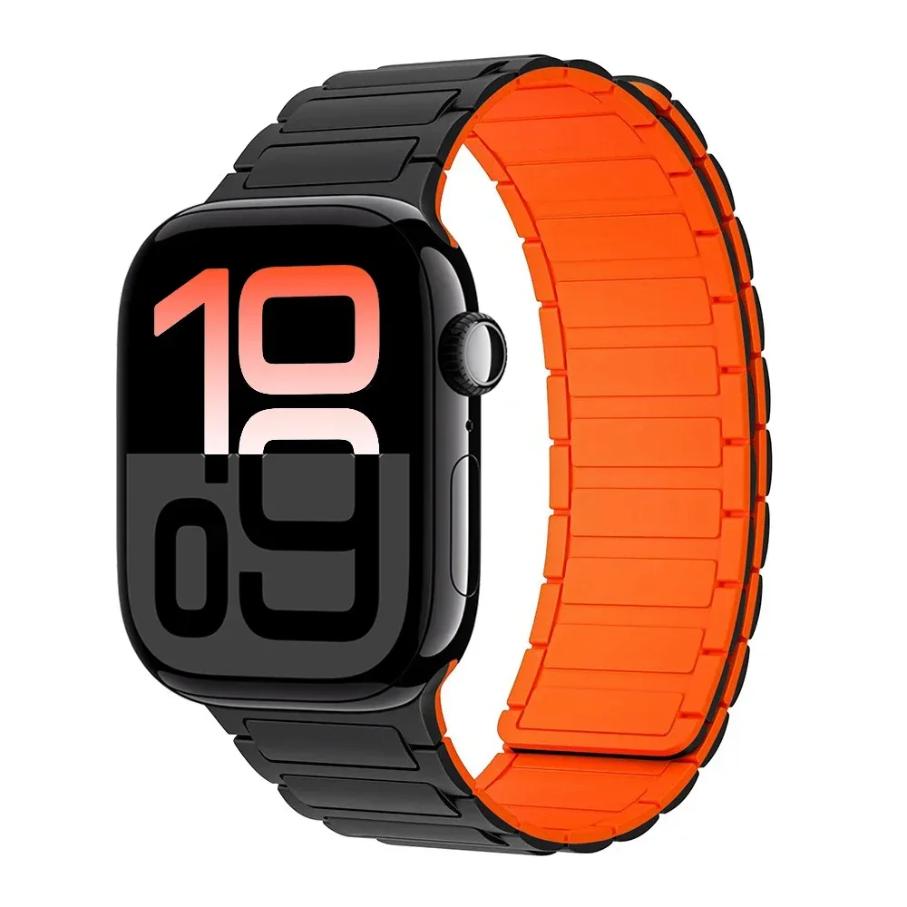 Magnetic Silicone Strap for Apple Watch - Premium Replacement Band