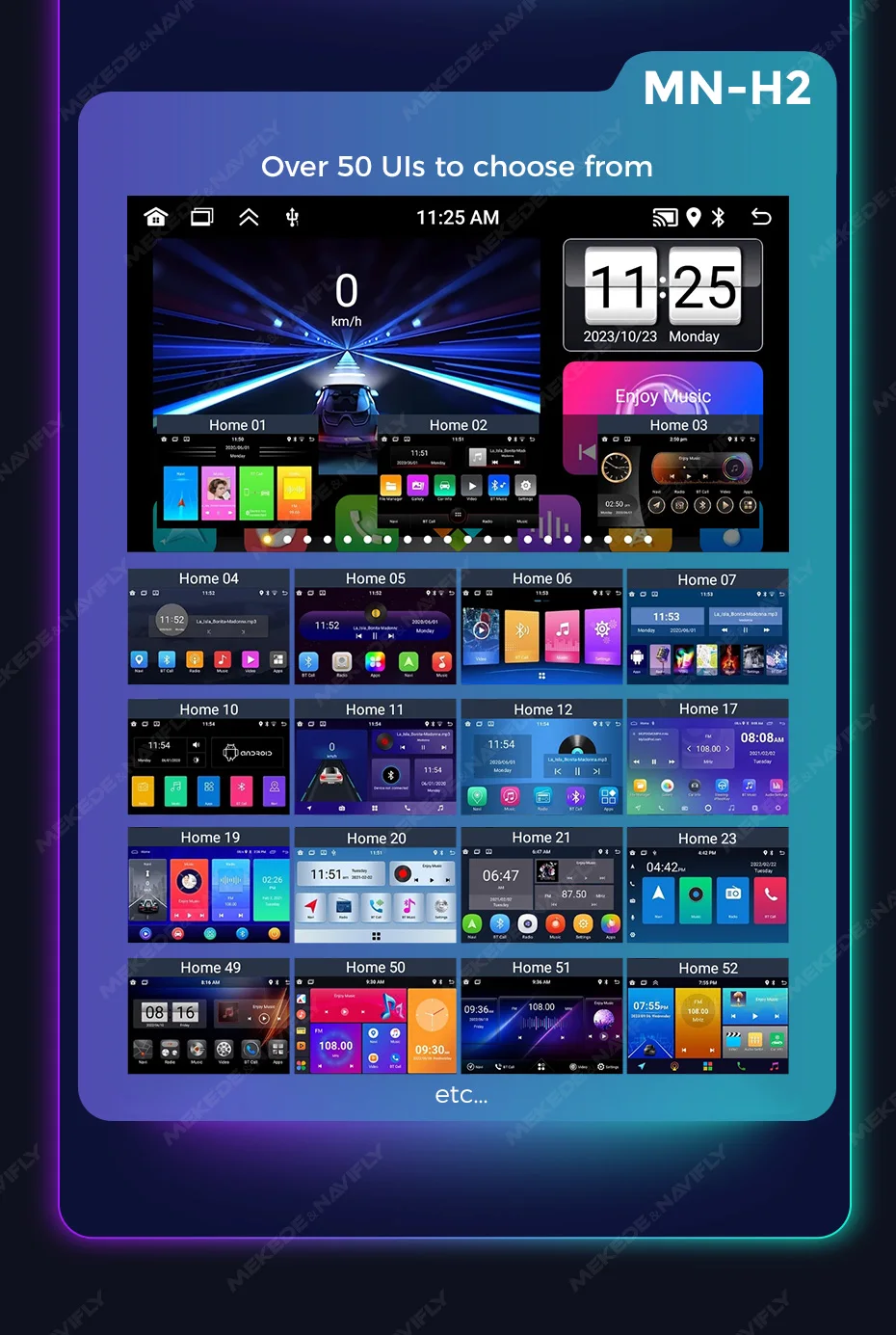 MEKEDE EU Store 7 Zoll Android 14 weil Radio für Opel Astra H G J Zafira B Corsa C D Antara Vivaro Autoradio Carplay intelligente systeme für autos autoradio carplay apple carplay android auto – Detail 38