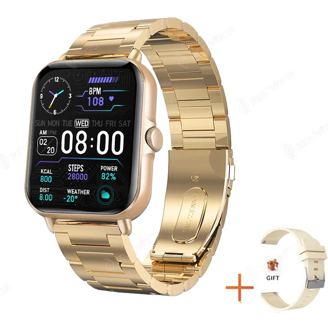 2022 New Smart Watch Women Men For Xiaomi smart Bracelet Exercise Activity Tracker IP68 Waterproof Sport Ladies Call Smart Watch 