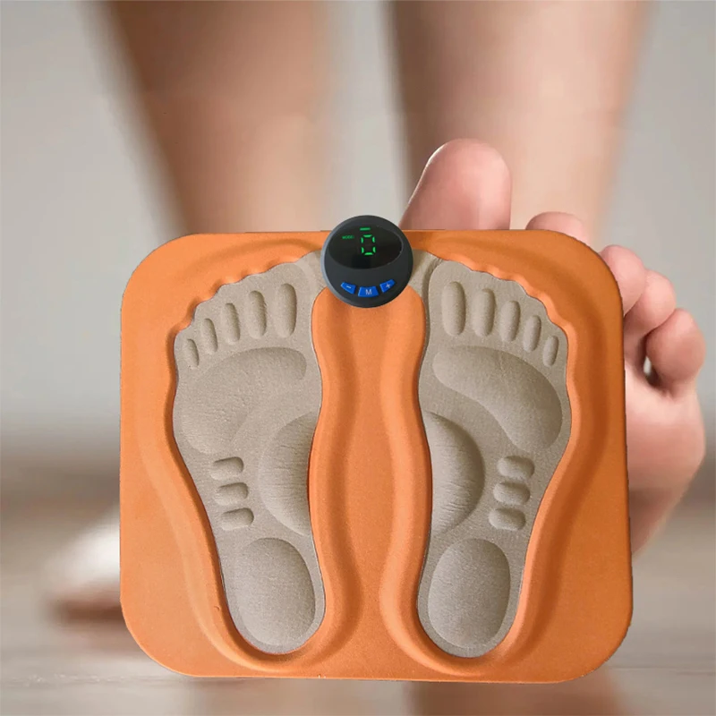 3D Smart Foot Massage Pad Feet Massager 6 Modes 15 LevelsImprove Blood Circulation Relax Muscles Slim Legs Rechargeable Foot Pad