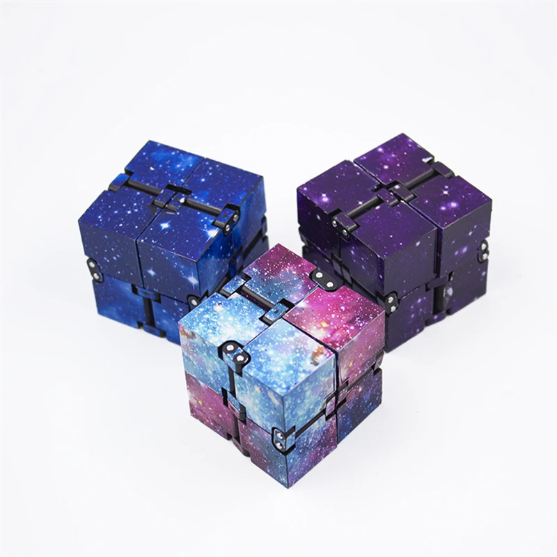 Infinity Magic Cube Starry Sky Square Puzzle Toys