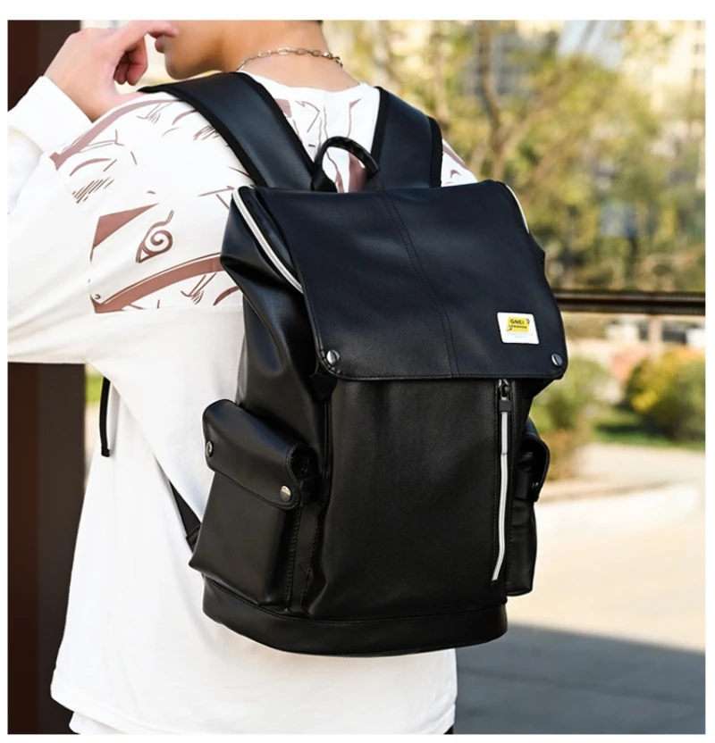 Backpack men's leisure backpack trend Korean version leisure large capacity computer bag travel business backpack