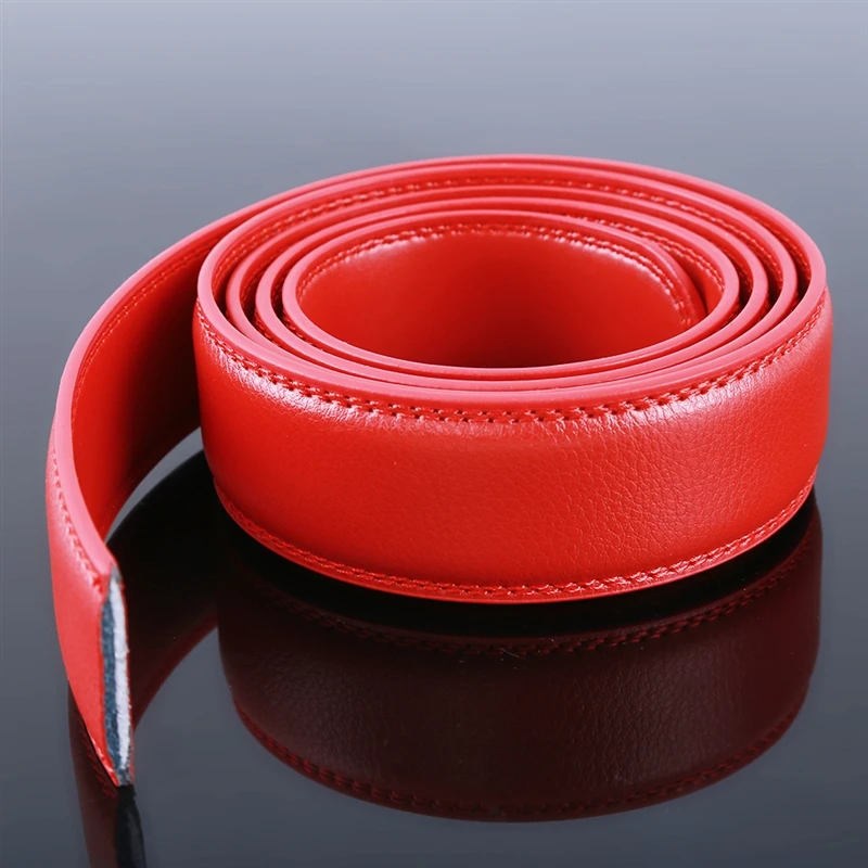 Automatic Men's Belt Replacement Strip Without Buckle_voghion.com
