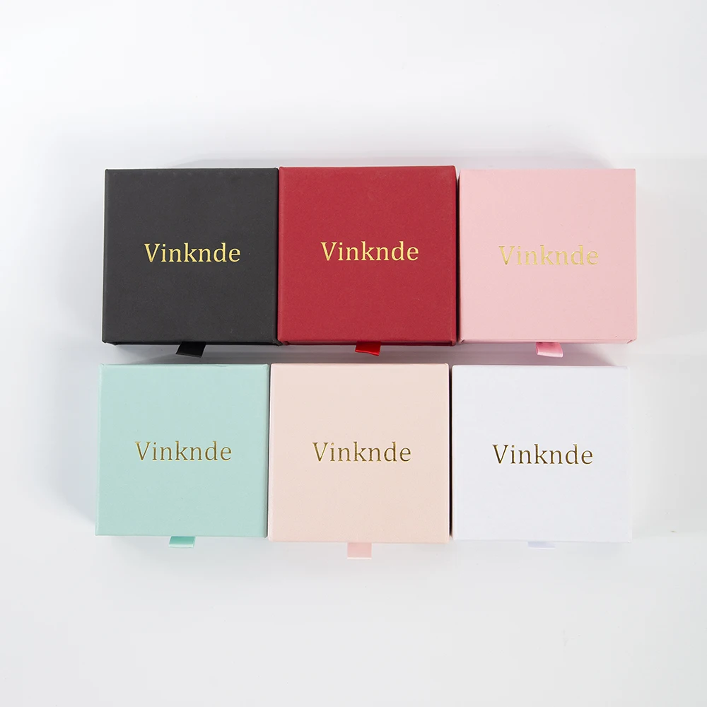Schmuckaufbewahrungsbox aus Karton mit individuellem Logo für Reisen, zur Aufbewahrung von Ringen, Ohrringen und als Geschenkbox für Verlobungen. – Detail 8