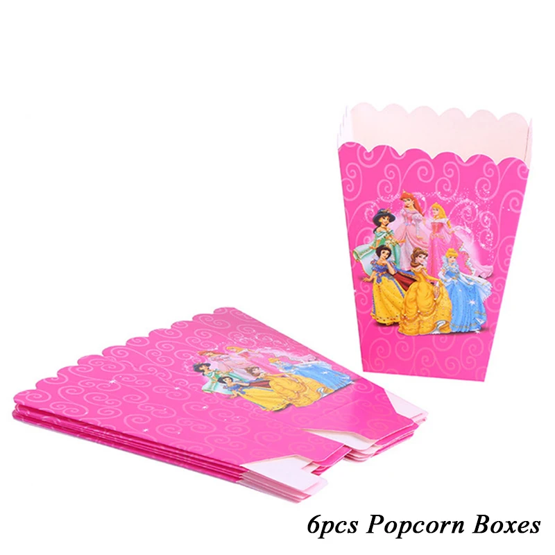 6pcs Popcorn boxs