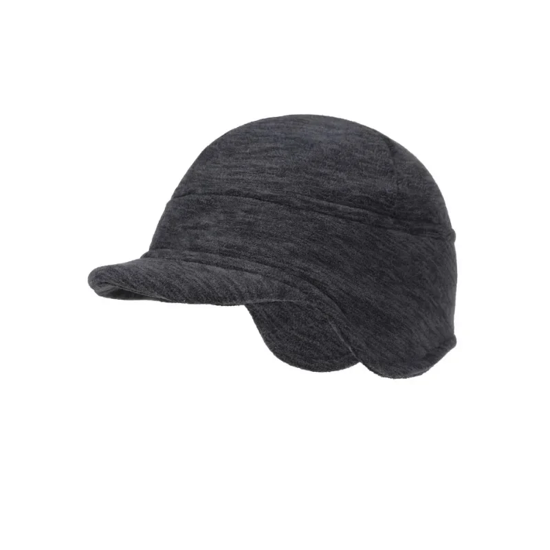 Thick Fleece Duckbill Hat Outdoor Windproof Cycling Warm Cap Men Women Winter Ear Cover Caps Simple Soild Knitted Beanies Hats