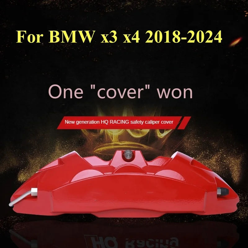 Car Brake Caliper Cover 3D Aluminum Kit for BMW X3 X4 Front Rear Wheel Modification