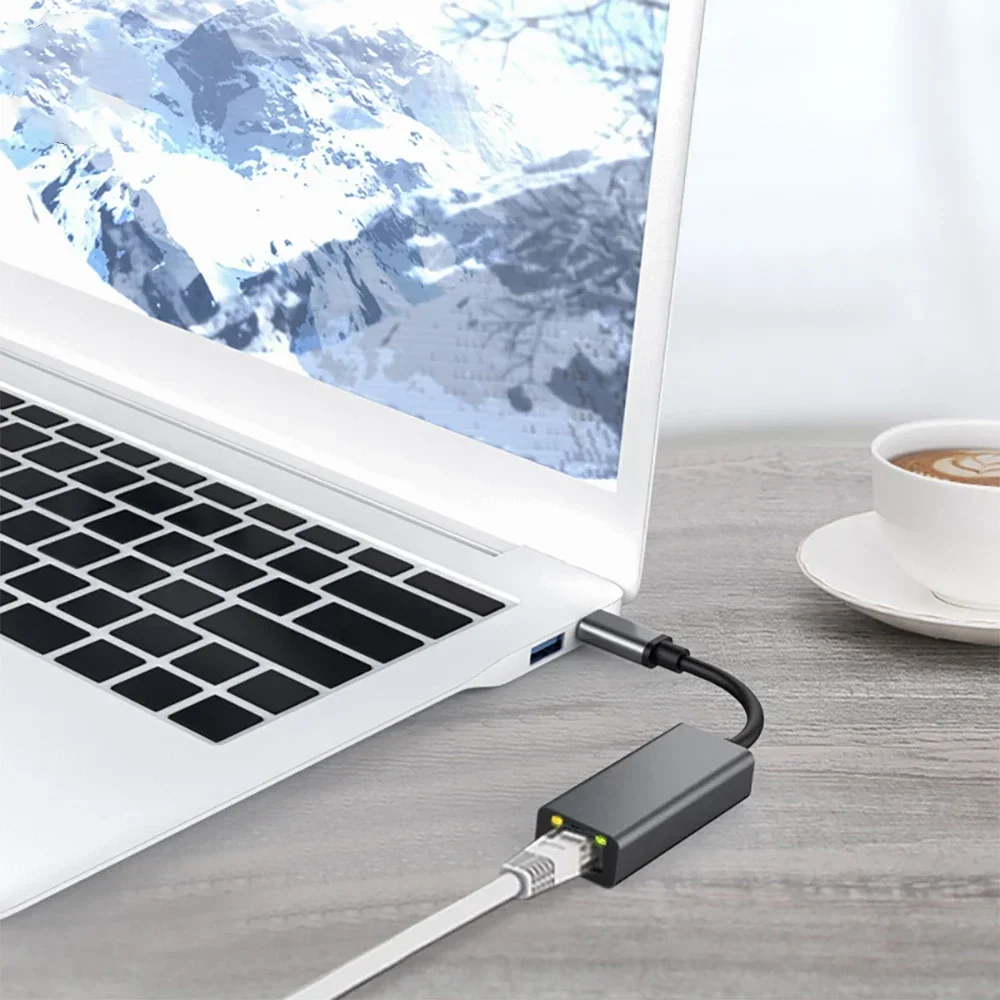 

Сетевой адаптер USB Type-C на RJ45, 1000 Мбит/с