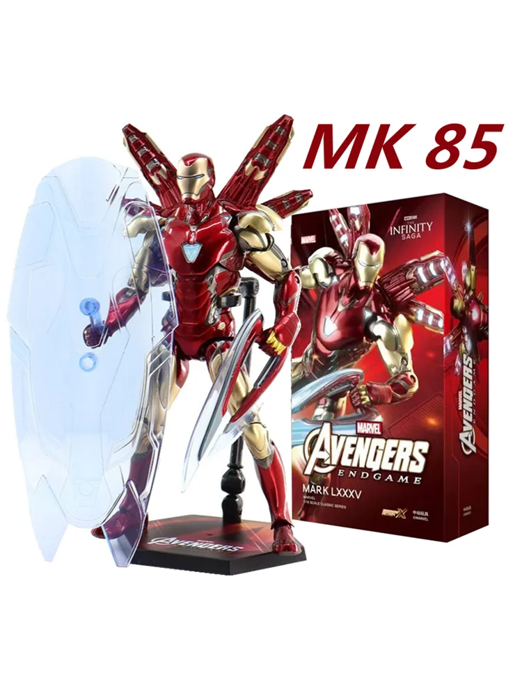 ZD Toys Iron Man Action Figure Joint Movable Bone MK41 MK35 MK3 MK42  Movie Action Figure 7 Inches Mark Collect Gifts