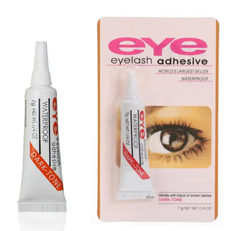 False Eyelashes Glue Clear-white/Dark-black Waterproof Eye Lash Glue False Eyelashes Makeup Adhesive Cosmetics Tools TSLM2