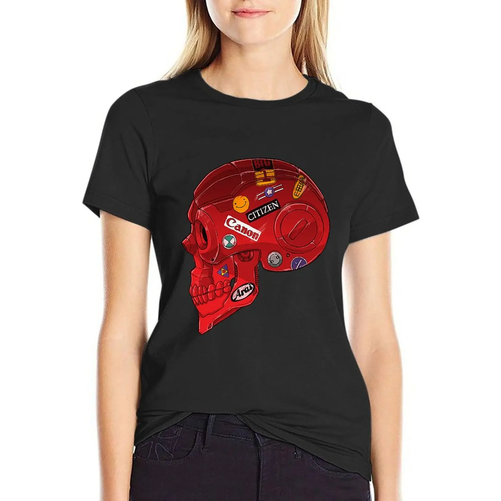 

Akira T-shirt Aesthetic clothing Female clothing oversized workout shirts for Women