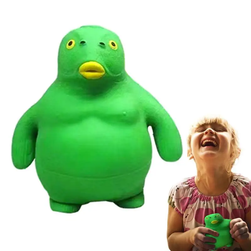 

Squeeze Toy Green Head Fish Sensory Toys Small Cartoon Sensory Fidget Toys For Children Party Favors