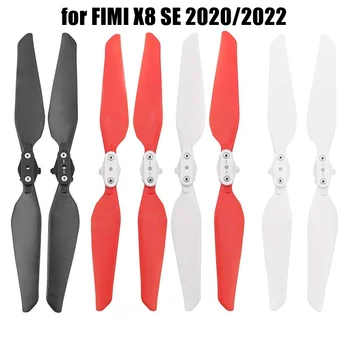 4Pairs Propeller for FIMI X8 SE 2020/2022 V2 Drone Quick Release Folding Blade Props Spare Parts Replacement Accessory 1
