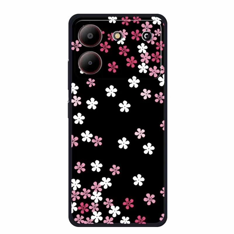 Cute Cartoon Cat Black Silicone Soft Phone Case - Stylish Protective Back Cover