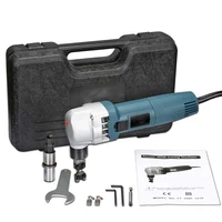 380W 1818 Electric Metal Punching Shear Sheet Metal Cutter Stainless Steel Metal Nibbler Curve Cutter 30000rpm High Speed Rotor 1