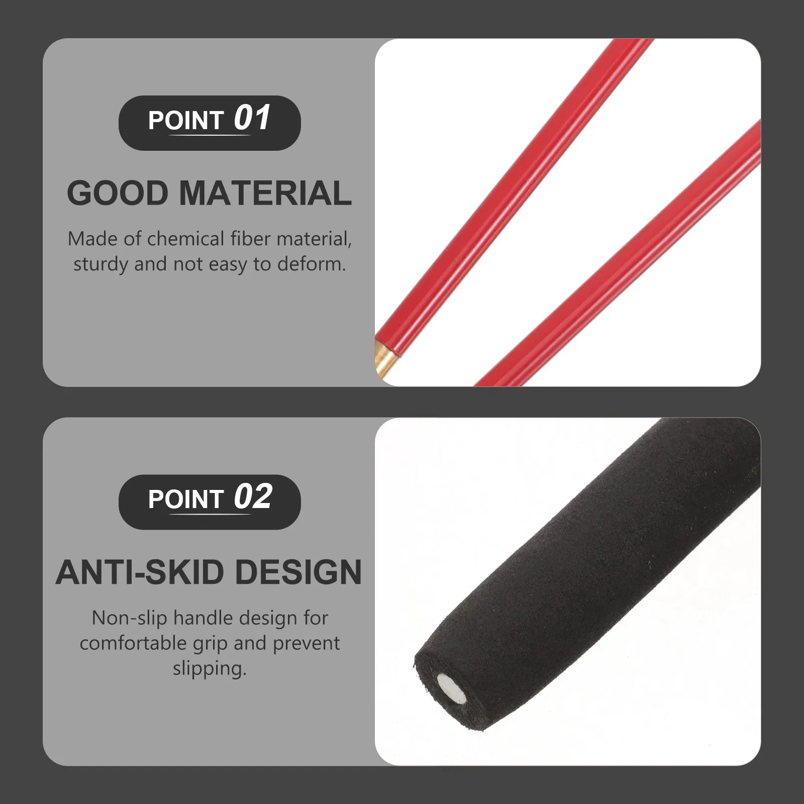 1쌍의 정교하게 제작된 중국산 디아볼로 스틱, 미끄럼 방지 편안한 그립, 실내외..