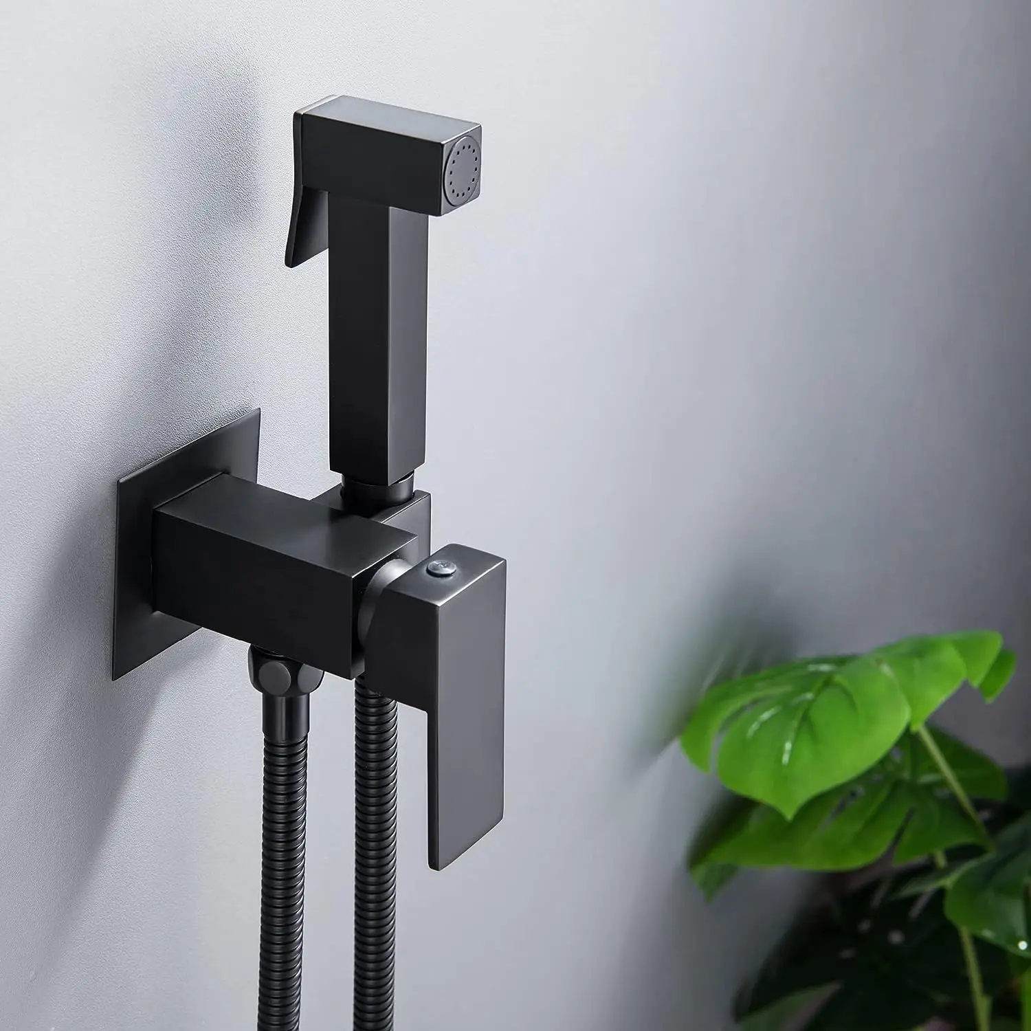 Description Picture 2 of itemKEMAIDI Warm Water Bidet Sprayer for Toilet Hot and Cold Water Tap Mixer Stainless Steel Handheld Bidet Attachment Set
