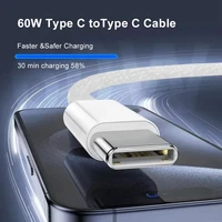 Адаптер питания для быстрой зарядки PD 30 Вт для iPhone 17 Pro Max USB Type C To C Кабель для быстрой зарядки для iPhone Air 16e 15 — изображение 2