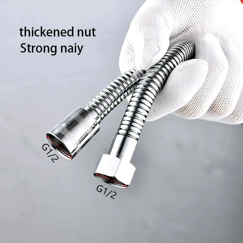 Shower Tube Extension Stainless Steel Universal Woven