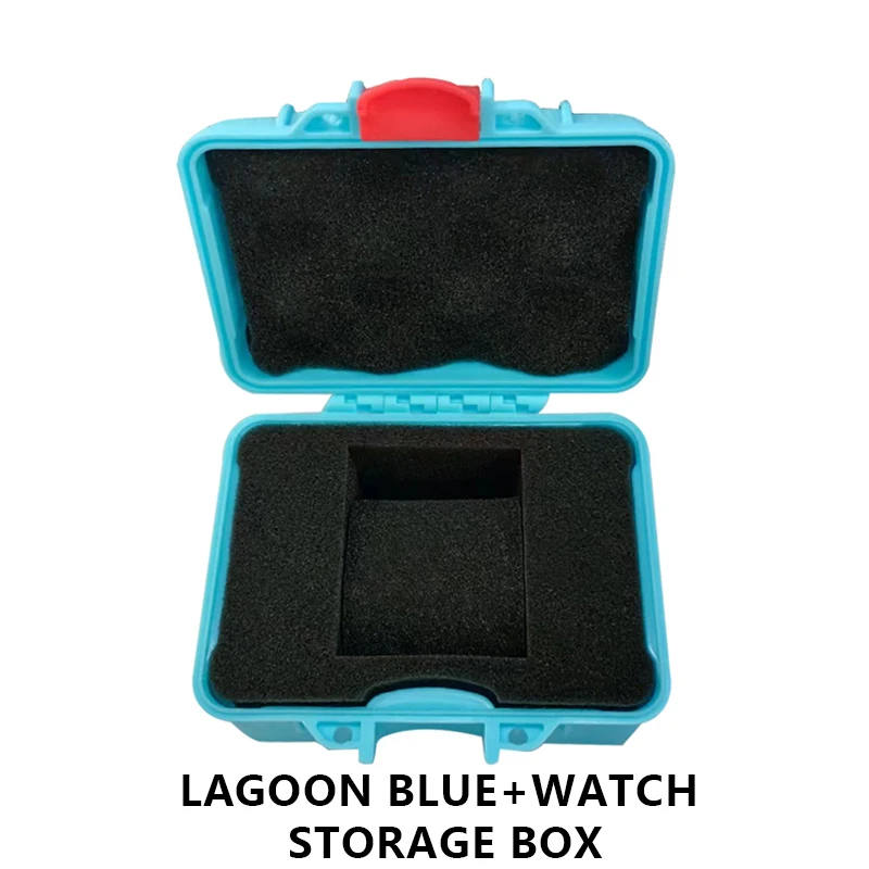 ABS Plastics 1 Slots Watch Storage Box Waterproof Watch Box Portable Storage for Case Watches Fine Parts