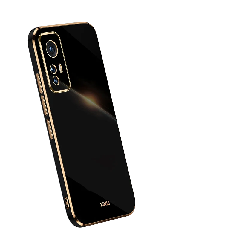 Luxury Square Plating Shockproof Soft TPU Silicone Case