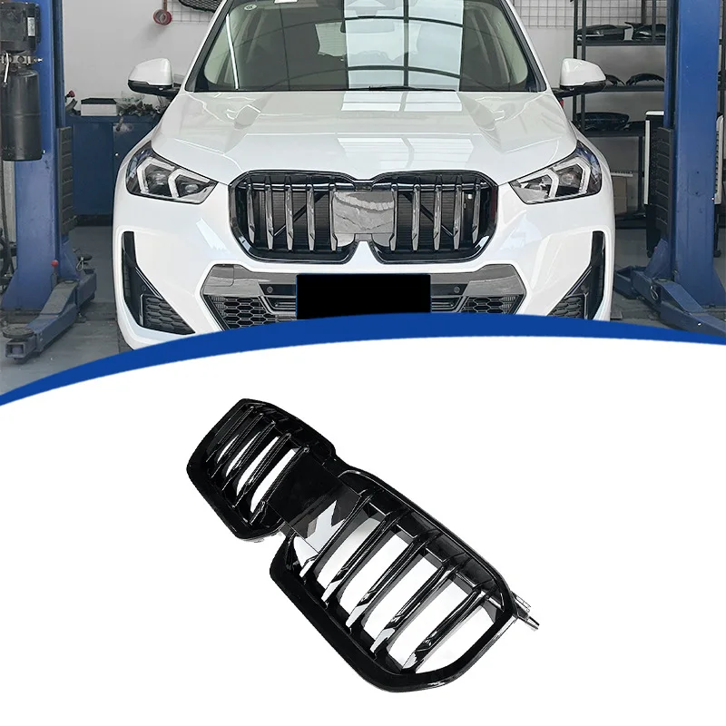 

For Replacing The Original 2023 Bmw X1 U11 With A Fully Glossy Black Samurai Grille