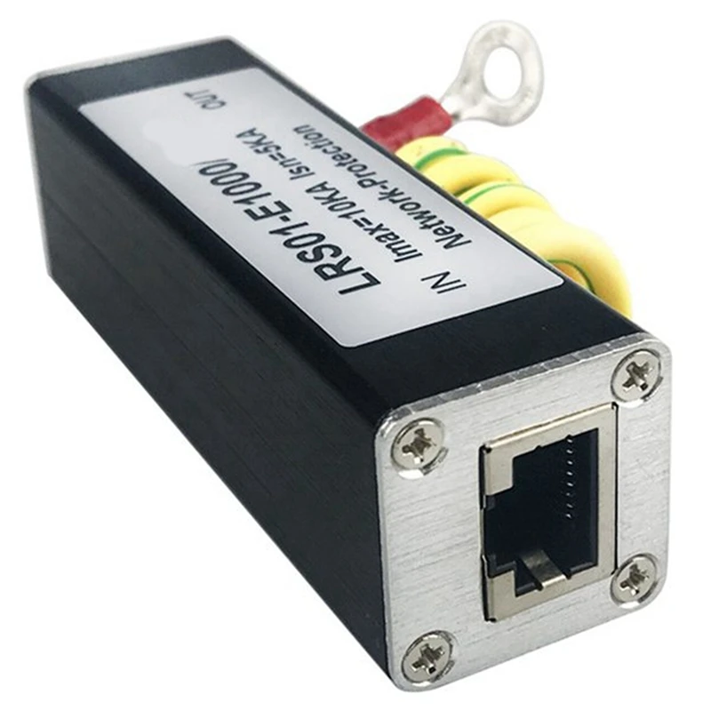 POE 1000M Monitor Camera Surge Protector Network Protector RJ45 Gigabit Ethernet Protection Device Arrester