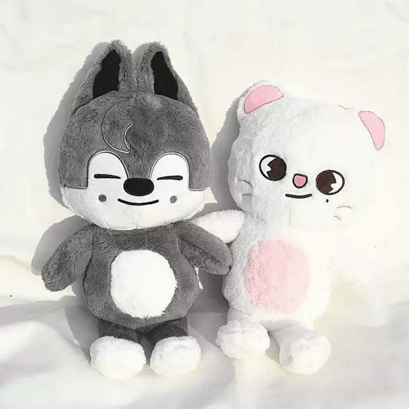 new 50cm Kpop Sray Skzoo Plush Toy Wolfchan Kawaii Cartoon Stuffed