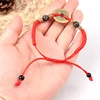 Chinese Feng Shui I Ching Ancient Coin Red String Attract Lucky Wealth Bracelets 5