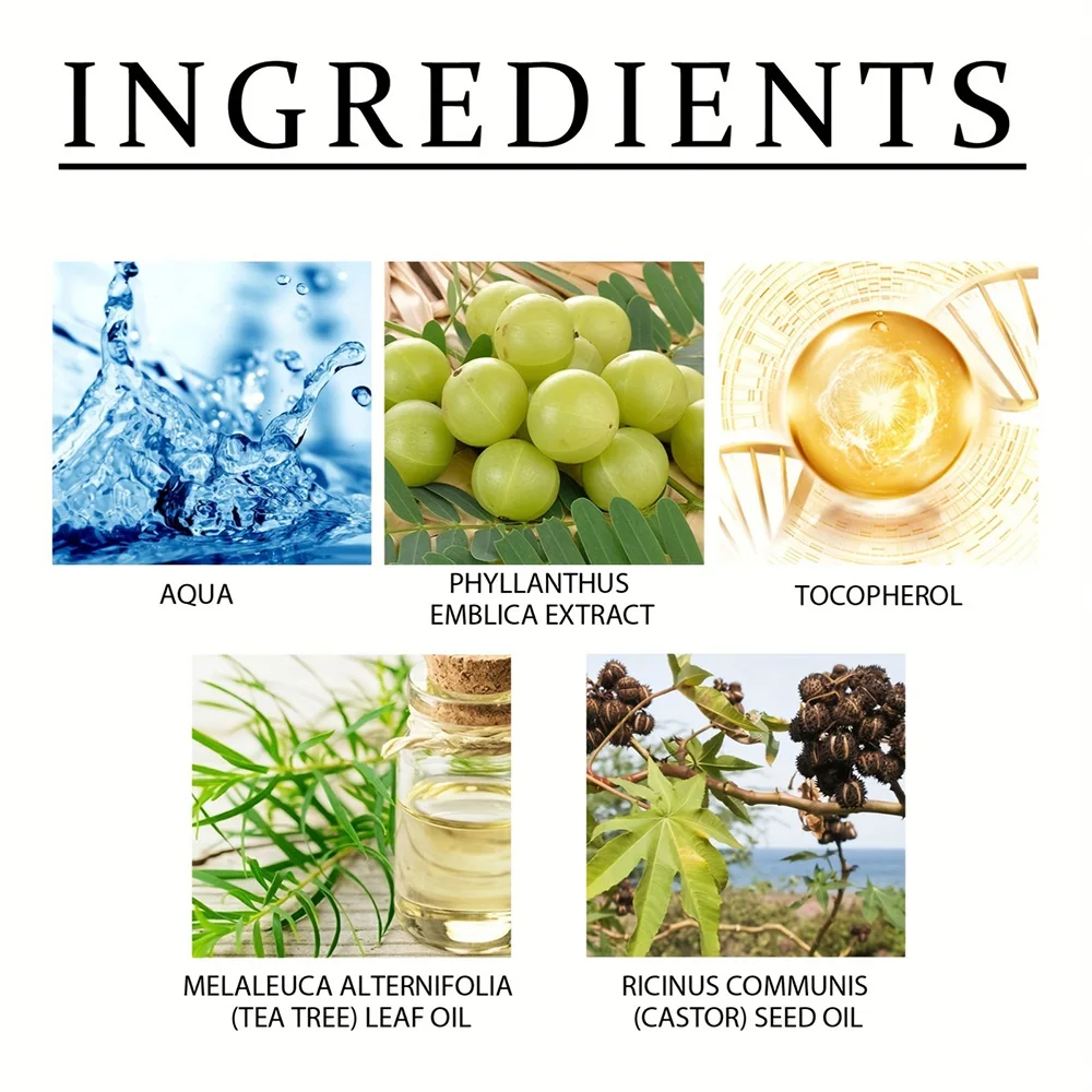 Hair Growth Essential Oil Rosemary Mint Hair Strengthening Oil Nourishing Treatment For Split Ends Dry Organics Care