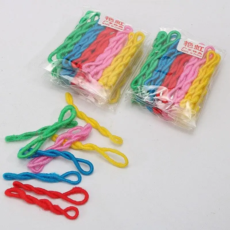 20PCs/Lot Hair Bands Ponytail Holder for Party Gifts Women Girls Colorful Nylon Elastic Hair Bands