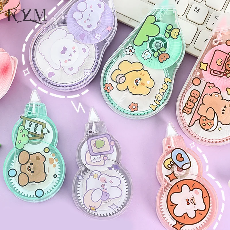 

Macaron Color Big Capacity Adhesive Correction Tape Roller For Scrapbooking Crafts Decoration School Supplies Student Stationery