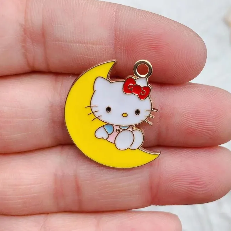 Lot De 48 Breloques En Forme De Chat En Alliage émaillé Pour