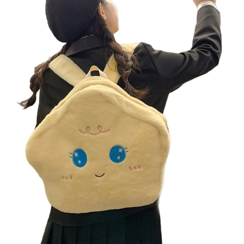 Rucksack Double Strap Shoulder Bag Travel Pack Versatile Backpack for Girl