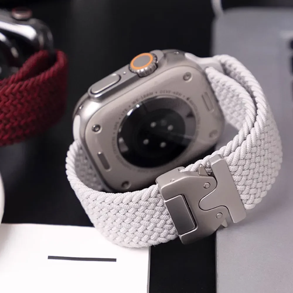 Braided Solo Loop Strap for Smartwatches - Luxurious & Comfortable Watch Band