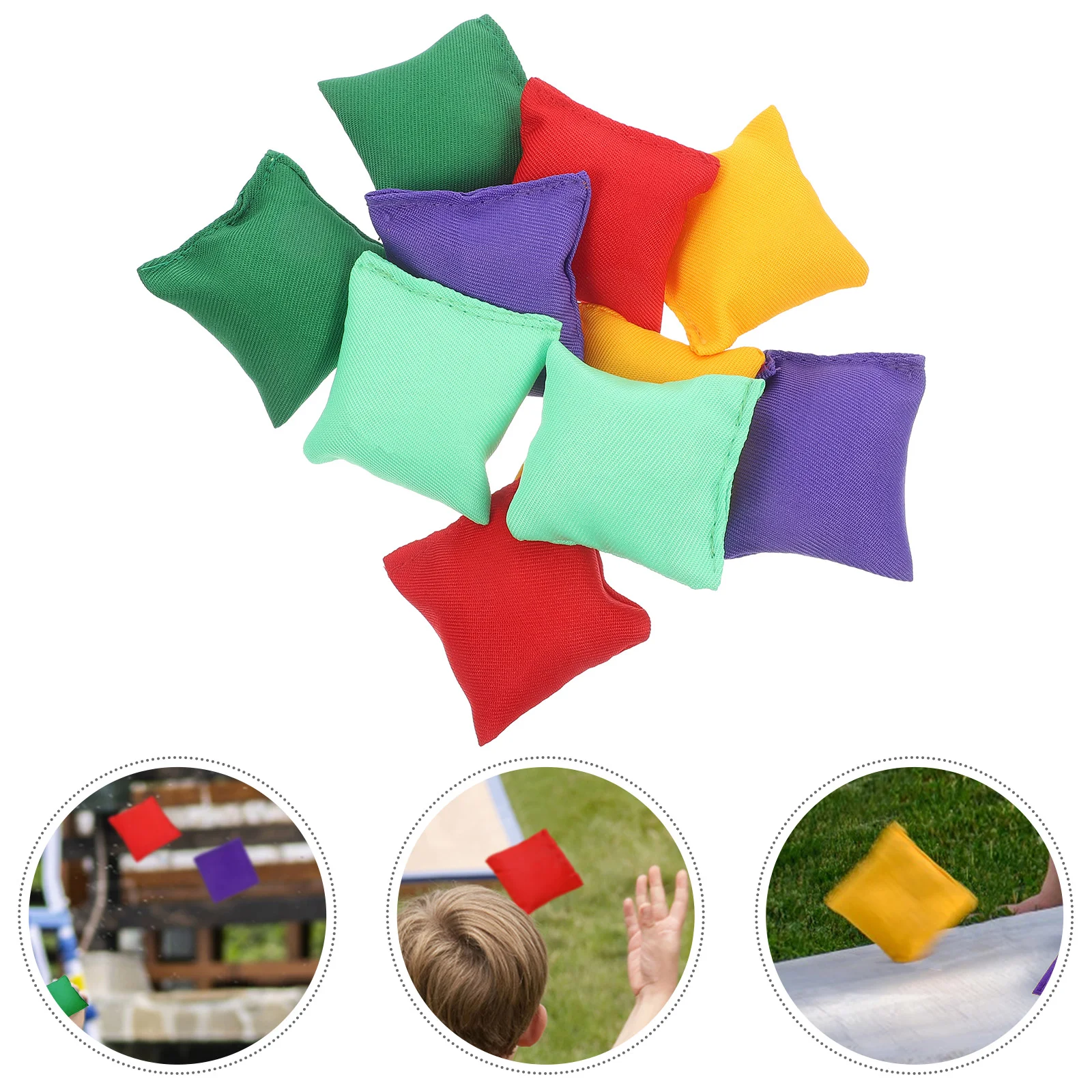 Bean Game Toss Tossing Kids Outdoor Mini Beanbags Toy Games Supplies Props Beanbag Hole Hand Toys Sports Family Sand